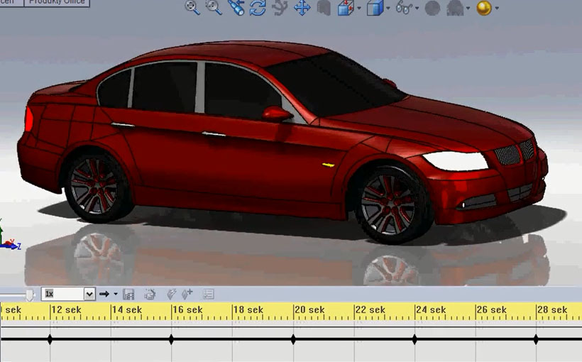 Zaprojektowano w SolidWorks: BMW serii 3