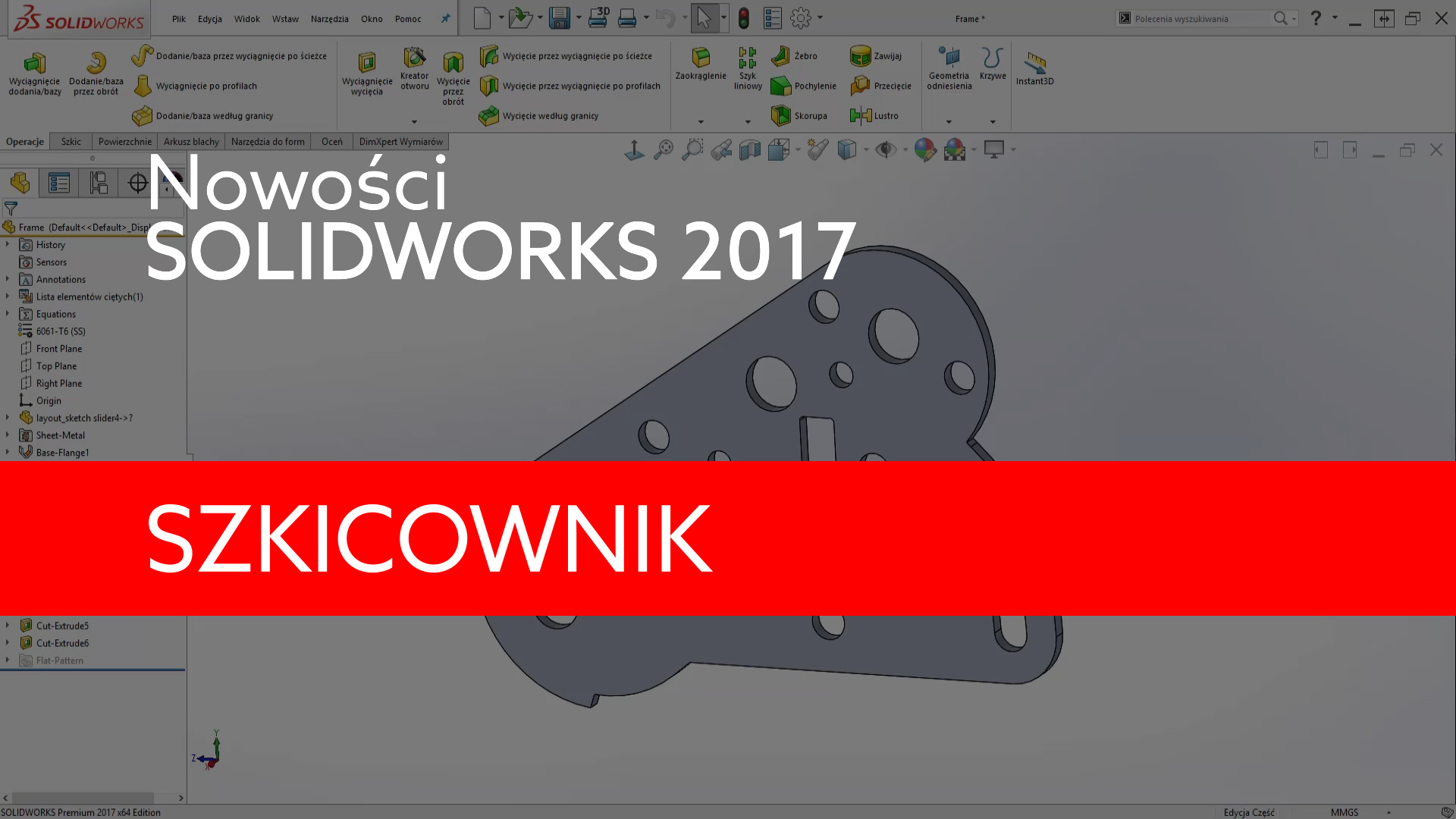 Nowości SOLIDWORKS 2017 – Szkicownik