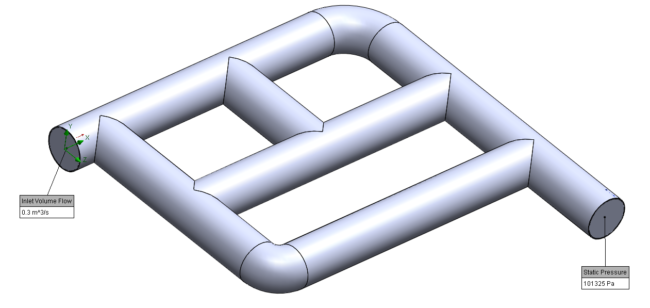 złożony układ rur (Φ=50 cm)